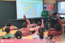Alumnes de l’escola Camps Elisis de Lleida participen al taller de sensibilització ‘Ull a les Aules’