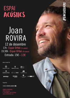 Sorteig Entrada Doble per al concert de Joan Rovira a l'Espai Orfeó