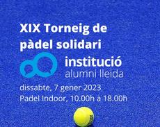 IX Torneig de Pàdel Solidari d'Alumni Institució Lleida