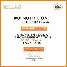 #01 TALKS by WEST - Nutrició esportiva amb Marisol González