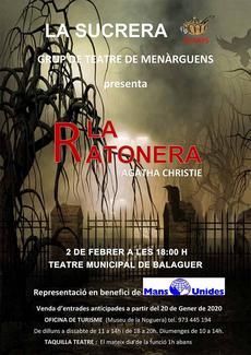La ratonera - Teatre “La Sucrera” de Menàrguens
