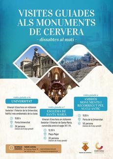 Visites guiades als monuments de Cervera