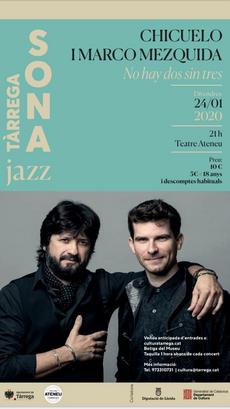 Concert Jazz Juan Gómez “Chicuelo" i Marco Mezquida | Tàrrega Sona 20
