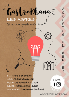 #GastroKhana Les Aspres | Gimcana gastronòmica