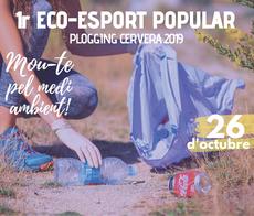"Plogging Cervera": 1r Eco-esport popular