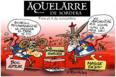 El Mascle Rajoy i el Boc Artur protagonistes de l'Aquelarre de "Sordera" 2014