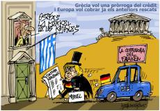 Grècia vol una pròrroga del crèdit i Europa vol cobrar ja els anteriors rescats