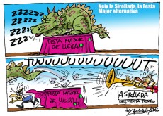 Neix la Sirollada, la festa major de Lleida, alternativa