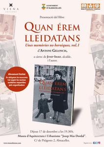 Presentació MAU llibre "Quan érem lleidatans" Antoni Gelonch