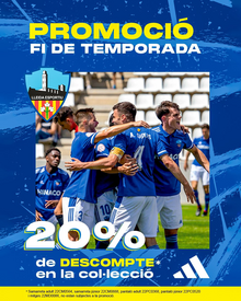 Promoció final de temporada botiga Lleida Esportiu