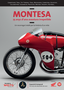 Cartell Montesa, 75 anys d'una aventura irrepetible Moto Bassella