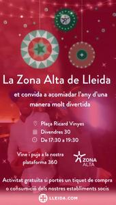 Acomiada l'any d'una manera molt divertida a la Zona Alta de Lleida!