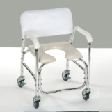 Cadires de dutxa i WC amb rodes i seient en U
