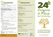 Programa del 24è Congrés de Fires de Catalunya 