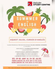 Cursos d'estiu i intensius per a totes les edats a English Study Center!