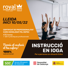 Nou Curs d’instructor de ioga a Royal Escola de Formació