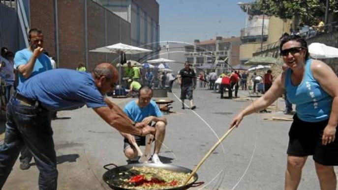 Festa de la paella a les Borges amb 450 inscrits