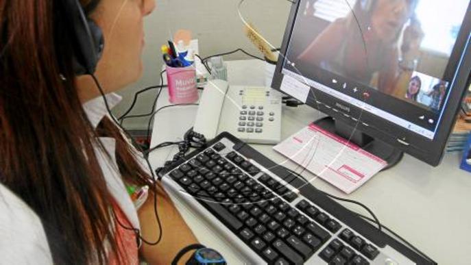 Una vintena de llevadores lleidatanes resolen dubtes per videoconferència