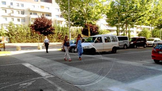 Fraga millora la seguretat dels vianants a l'avinguda Aragó