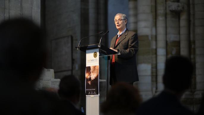 El doctor Joan Viñas, pregoner de la Setmana Santa de Lleida