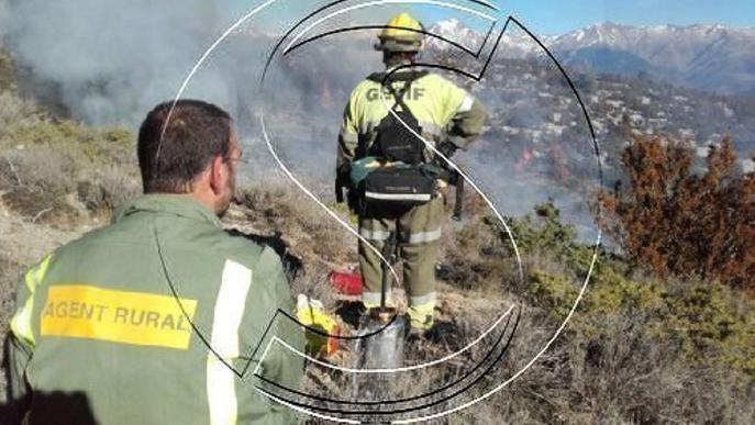 Cremes controlades dels Rurals al Pont de Suert per a pastures