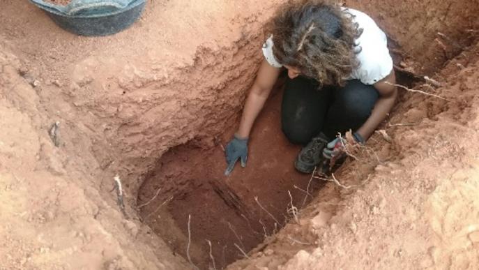 Exhumen una fossa a Tremp
