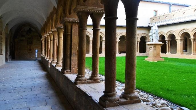 Llesta la restauració del claustre romànic de les Avellanes