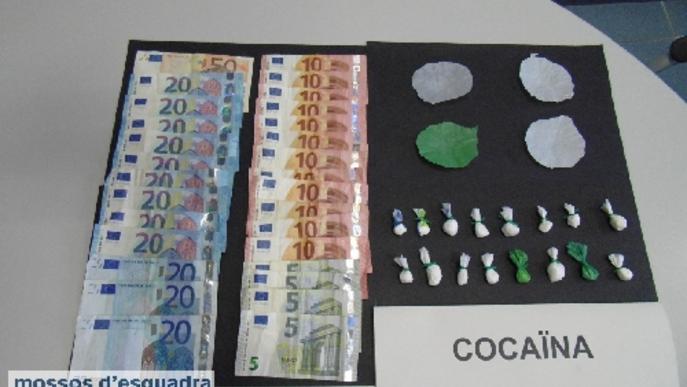 Els Mossos arresten un veí de Bellvís per tràfic de cocaïna
