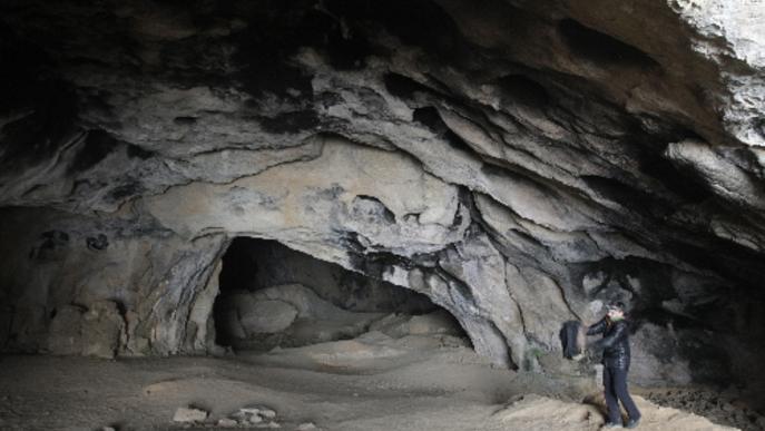 Cultura conclou que les pintures de la Cova del Tabac no estan danyades