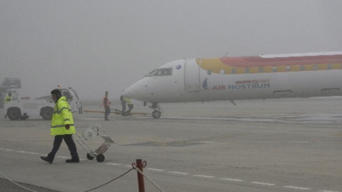Alguaire ja supera els 4.000 passatges perduts al desviar-se 4 vols més a Reus per la boira
