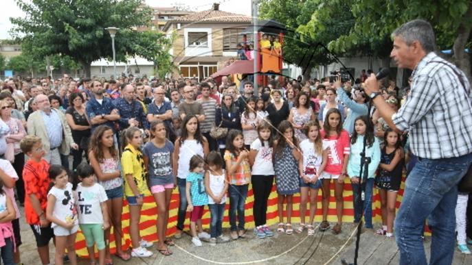 Mig miler de persones es concentren a Balaguer contra l'augment de classes en castellà a l'escola Gaspar de Portolà