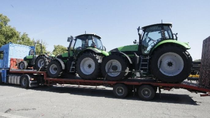 La venda de tractors creix un 2% amb 448 de nous el 2016