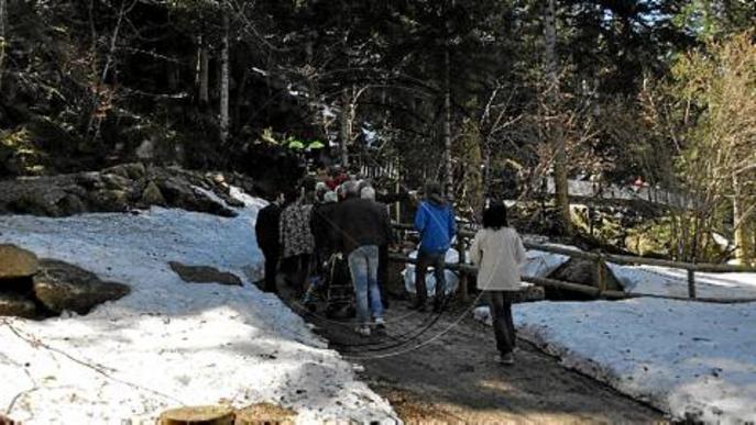 Bona afluència en el primer dia d'Aran Park