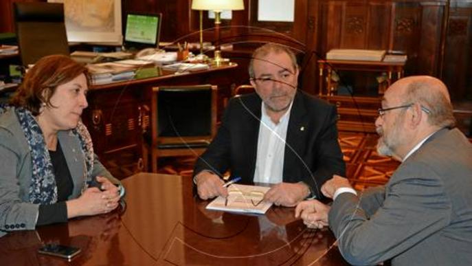 La campanya agrària centra la primera visita de la directora del SOC a Lleida