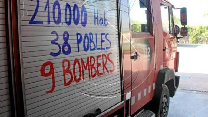 Trasllats i jubilacions de Bombers accentuen la falta d’efectius a Lleida