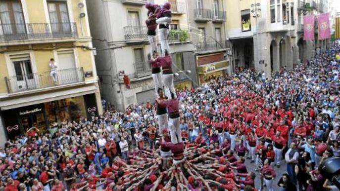 Els Castellers de Lleida 'aposten' al 8