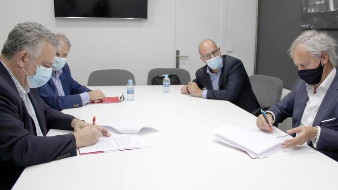 Acord entre la Cambra de Lleida i Microbank per potenciar l'autoocupació i l'emprenedoria