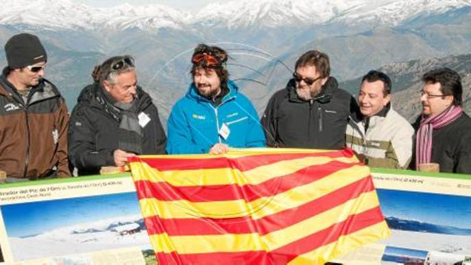 Estrena del mirador del pic de l'Orri a Port Ainé