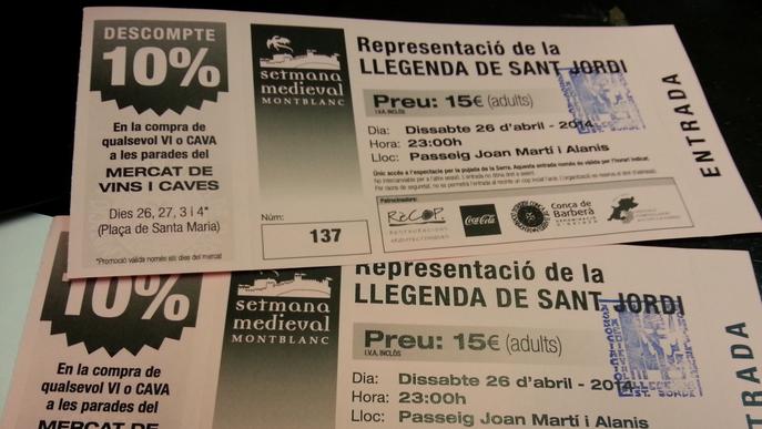 Lleida.com sorteja una entrada doble per la Representació de la Llegenda de Sant Jordi