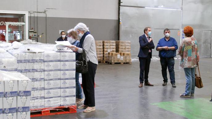 La Subdelegació del Govern lliura 313.400 quilos d’aliments per a les persones més desfavorides de Lleida