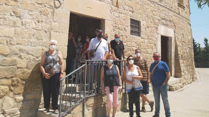 "Eines formatives i de suport als allotjaments de les Garrigues" efectua la primera visita prevista