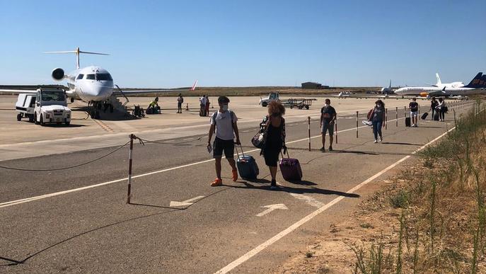 Lleida recupera el vol a Palma des d'Alguaire