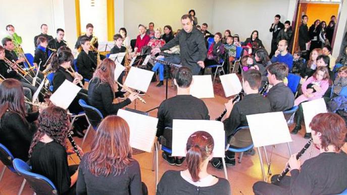 L'Orquestra Infantil Terres de Lleida, a Tàrrega amb alumnes de vuit escoles