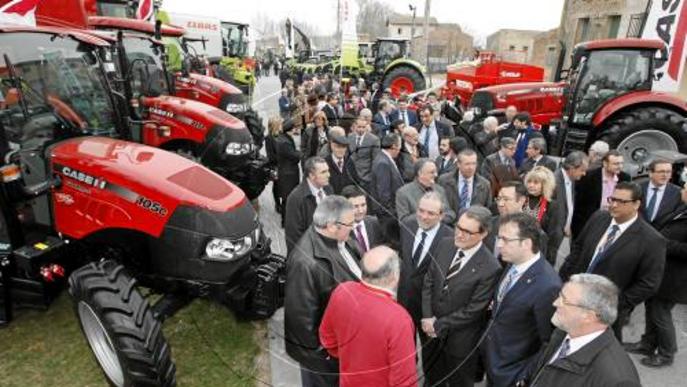 Artur Mas aposta per més sòl agrari per garantir el futur de Catalunya