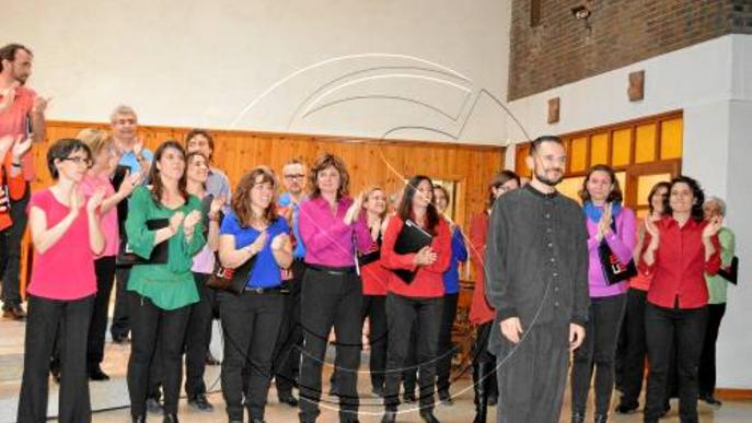 Concert de la Coral Maristes a l'església de Santa Maria de Gardeny