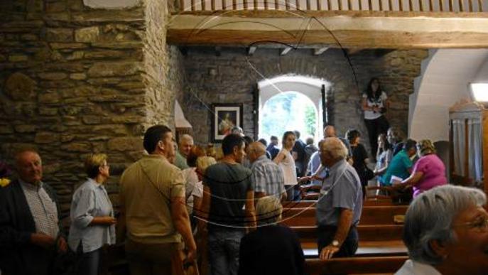 Veïns de les Valls d'Aguilar restauren les esglésies per mantenir-les obertes