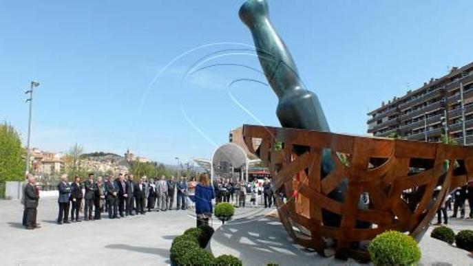 Balaguer estrena l'escultura monumental 'Lo Morter'