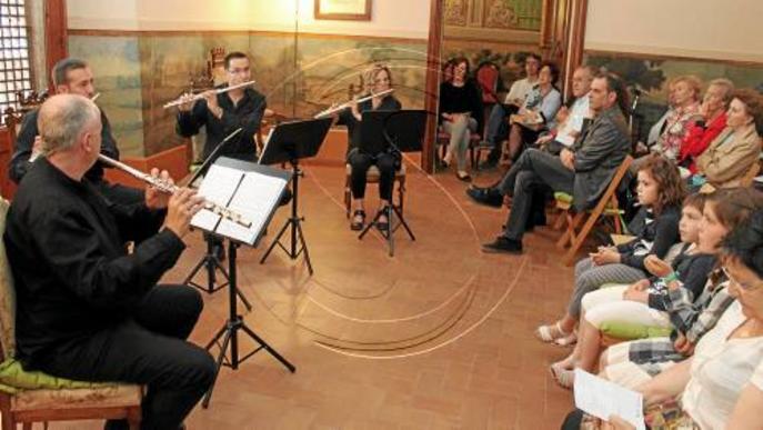 El Quartet Briccialdi clausura el cicle 'Tàrrega Sona' al Museu Comarcal