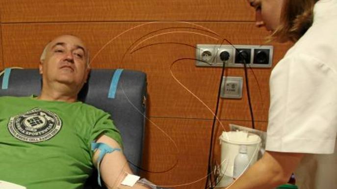La calor fa baixar un 15% les donacions de sang