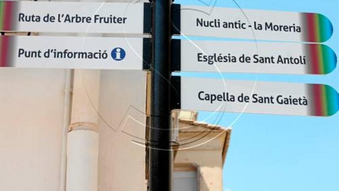 Aitona senyalitza les seues rutes d'atractius turístics
